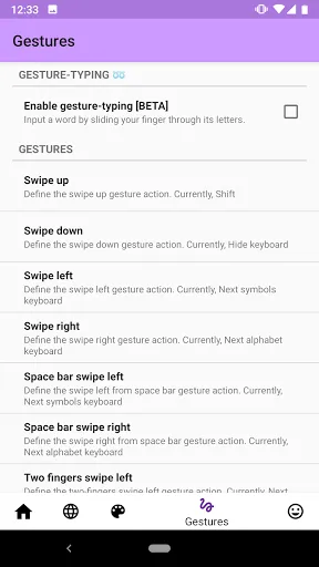 Capturas de pantalla de AnySoftKeyboard