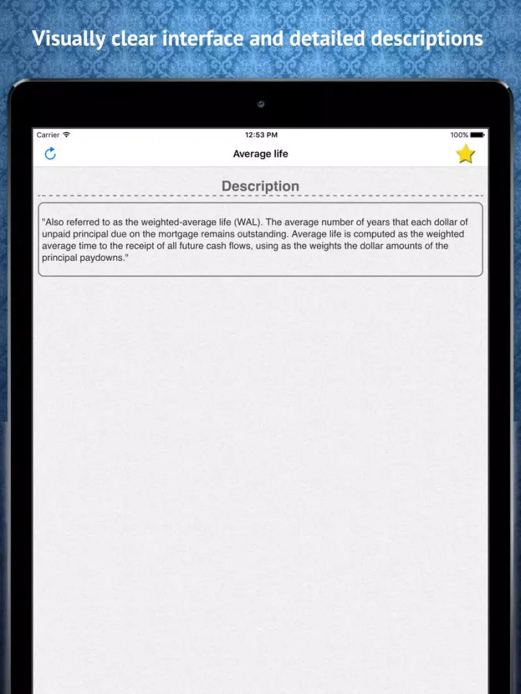 تصاویر Accounting Terms Dictionary iPad 