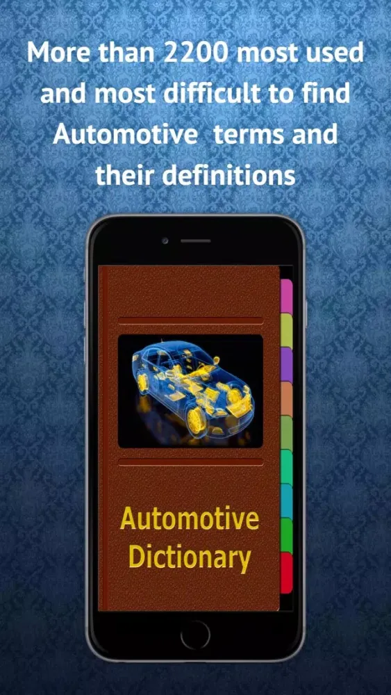Capturas de tela do Automotive Dictionary