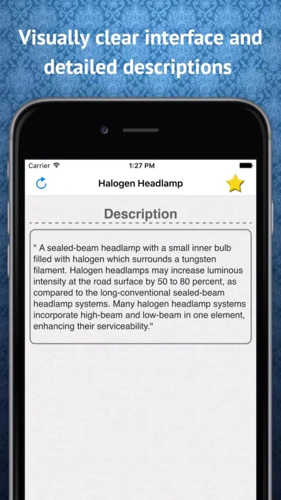 Capturas de tela do Automotive Dictionary