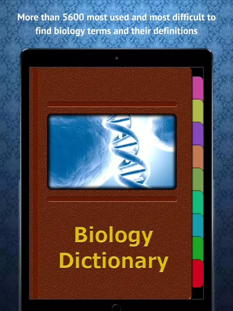 Tangkapan layar Biology Terms Dictionary iPad 
