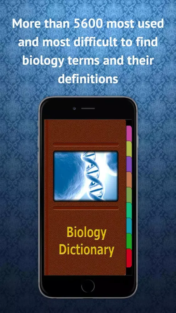 Tangkapan layar Biology Terms Dictionary