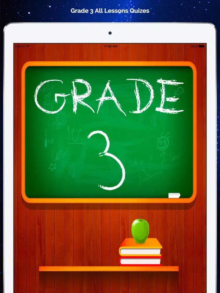 Grade 3 All Lessons Quiz iPad  Screenshots