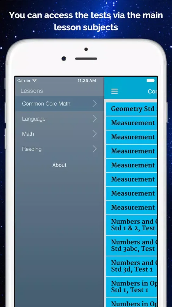 Grade 3 All Lessons Quiz Screenshots