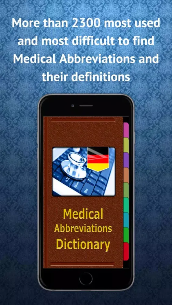 Скриншоты Medical Abbreviations German