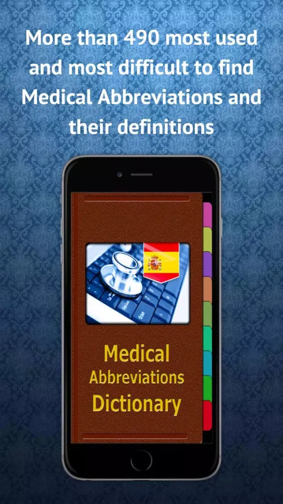 Capturas de tela do Medical Abbreviations Spanish
