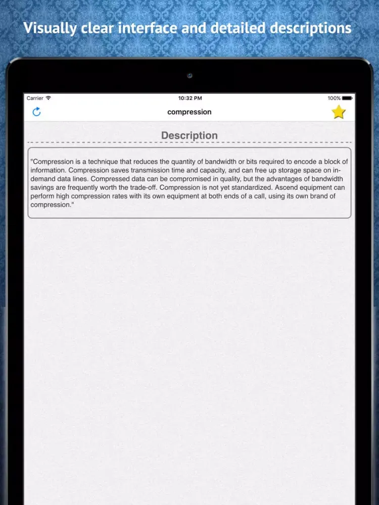 Computer Network Dictionary iPad  Screenshots