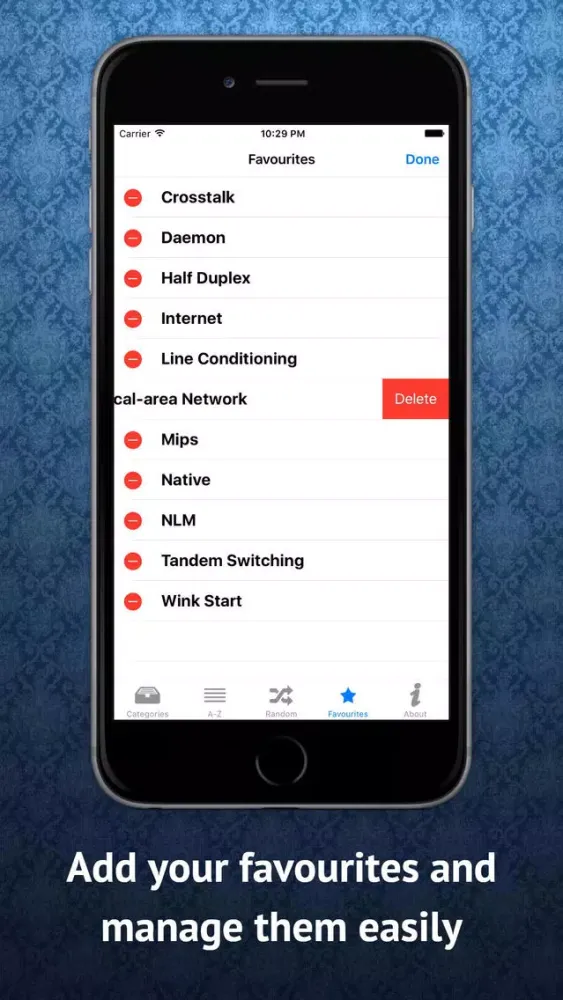 Computer Network Dictionary Screenshots