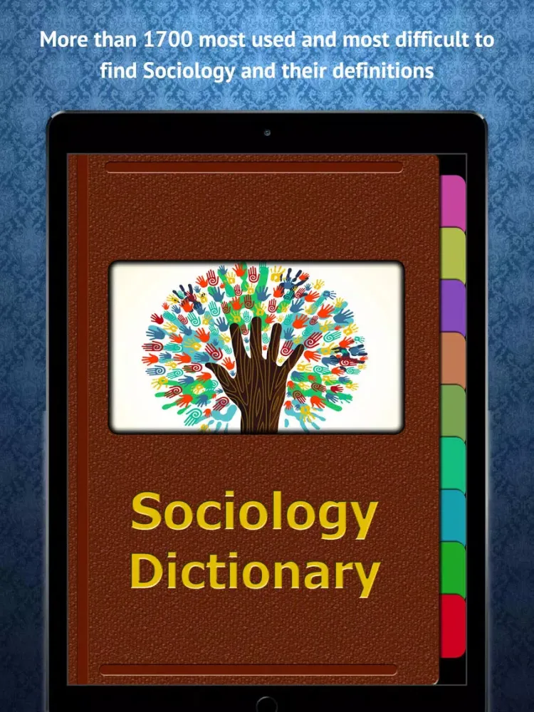 Zrzuty ekranu Sociology Dictionary iPad 