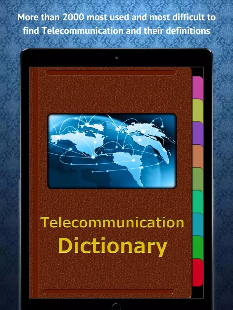 Zrzuty ekranu Telecommunications Dictionary iPad 
