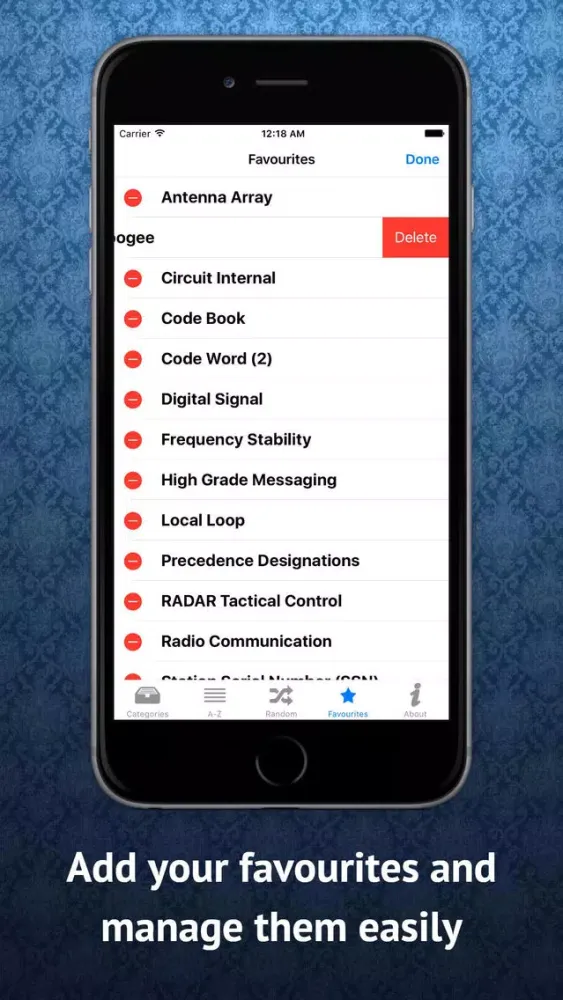 Zrzuty ekranu Telecommunications Dictionary