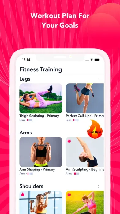 DailyGo: Fitness for Woman Ekran Görüntüleri