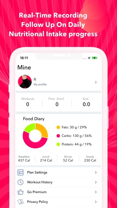 DailyGo: Fitness for Woman Ekran Görüntüleri