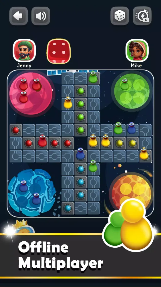 Ludo Trouble স্ক্রিনশট