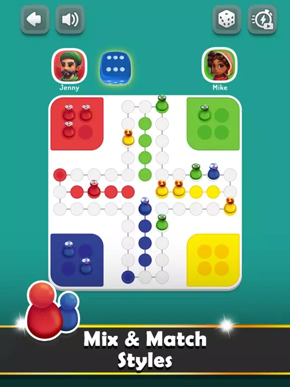 Captures d'écran de Ludo Trouble - Sorry Board iPad 