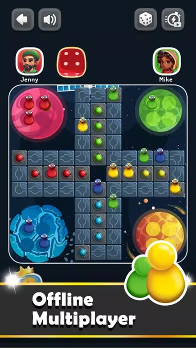 Captures d'écran de Ludo Trouble - Sorry Board