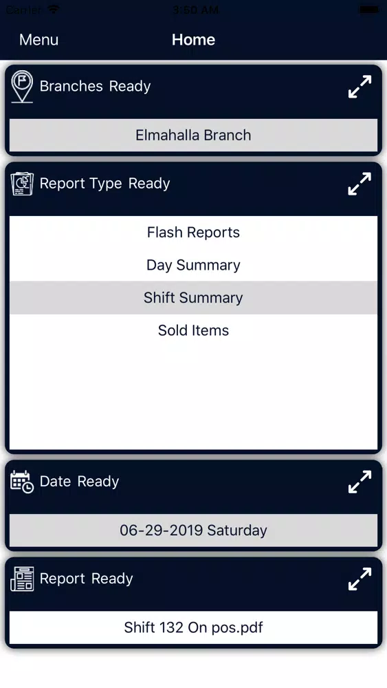 Tangkapan layar Mentality Reports
