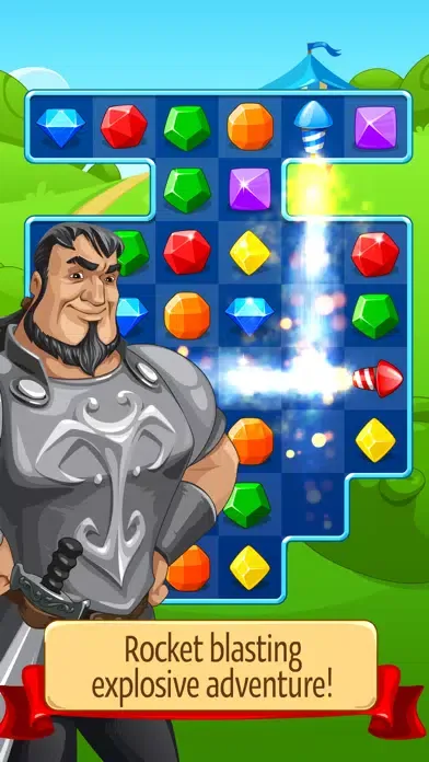 Knight Girl - Match 3 Puzzle应用截图
