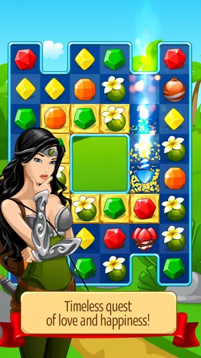 Knight Girl - Match 3 Puzzle应用截图