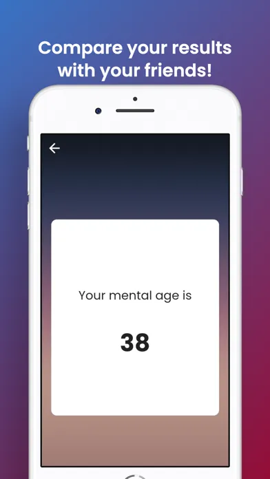 Mental Age Test - Brain Quiz स्क्रीनशॉट