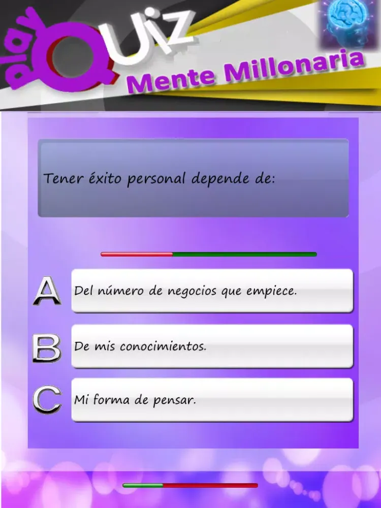 Capturas de pantalla de Mente Millonaria iPad 