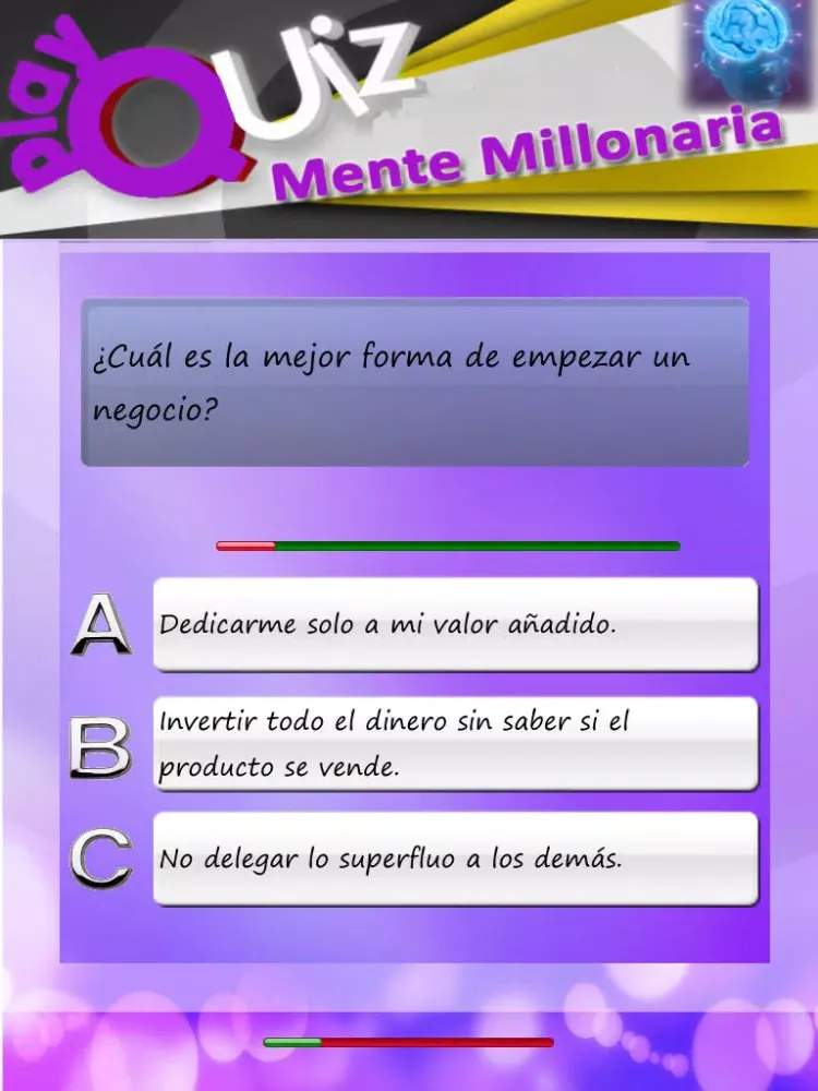 Capturas de pantalla de Mente Millonaria iPad 
