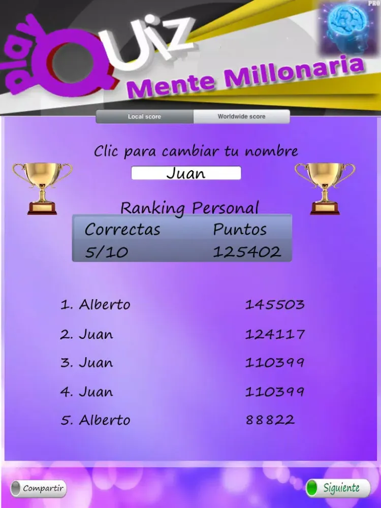 Capturas de pantalla de Mente Millonaria iPad 