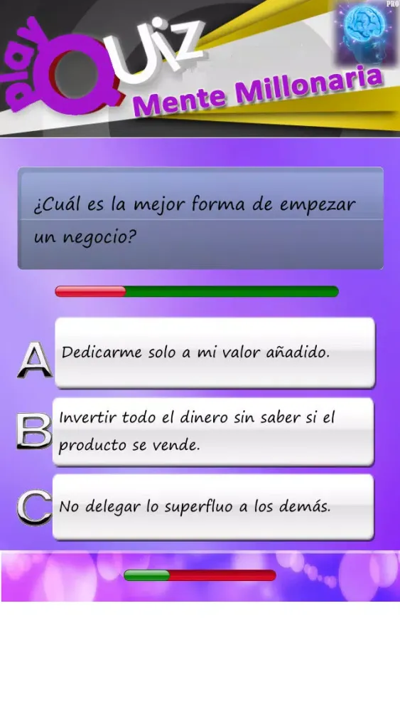 Capturas de pantalla de Mente Millonaria