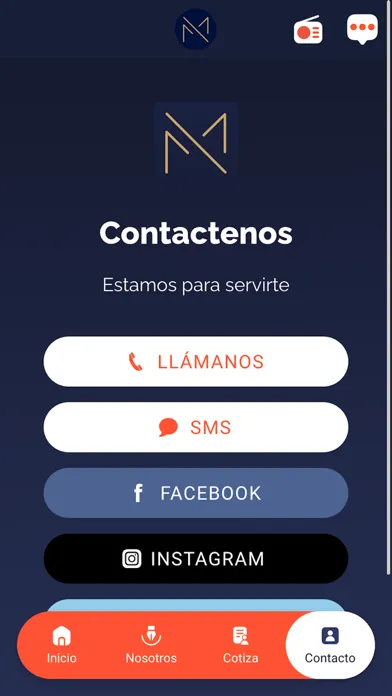 Mente Nueva App سکرین شاٹس