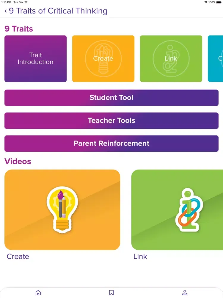 Скриншоты Mentoring Minds iPad 