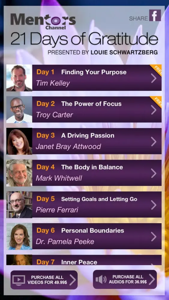 Скриншоты 21 Days of Gratitude