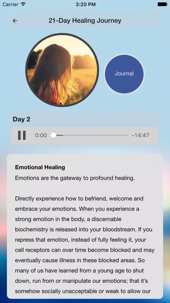 21 Day Healing Journey with Brandon Bays স্ক্রিনশট