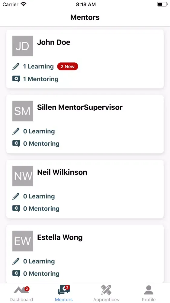 Скриншоты Mentorship Advantage