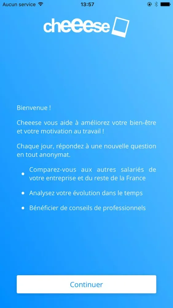 Cheeese - Bien être et santé au travail スクリーンショット