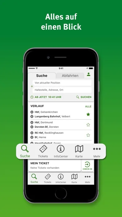 Tangkapan skrin VRR App & DeutschlandTicket
