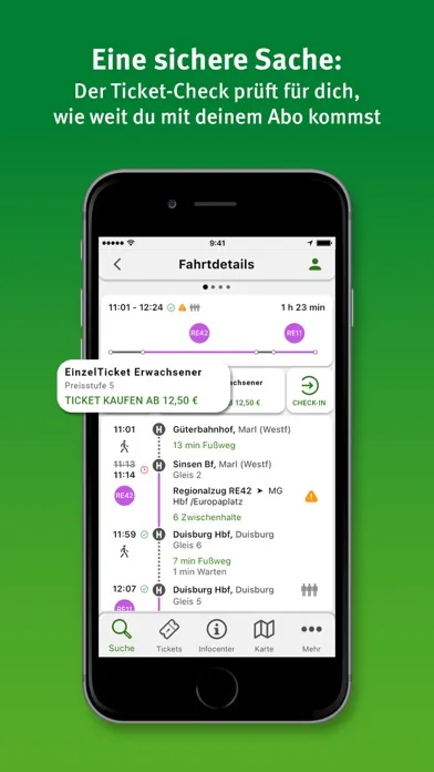Tangkapan skrin VRR App & DeutschlandTicket
