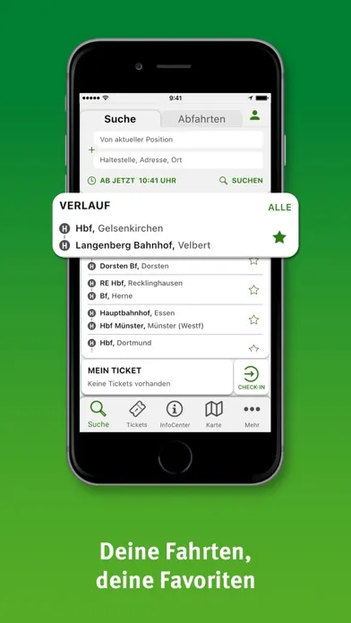 Tangkapan skrin VRR App & DeutschlandTicket