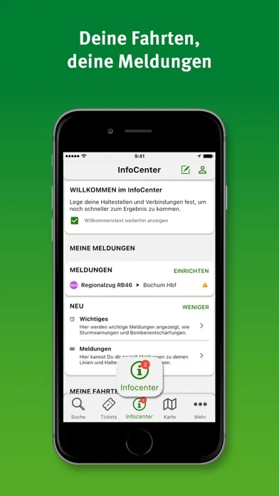 Tangkapan skrin VRR App & DeutschlandTicket