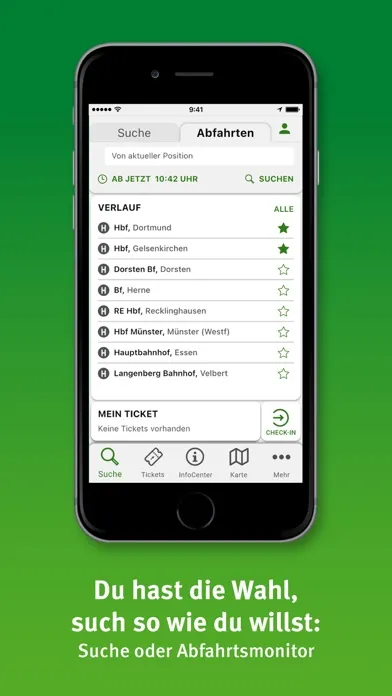 Tangkapan skrin VRR App & DeutschlandTicket