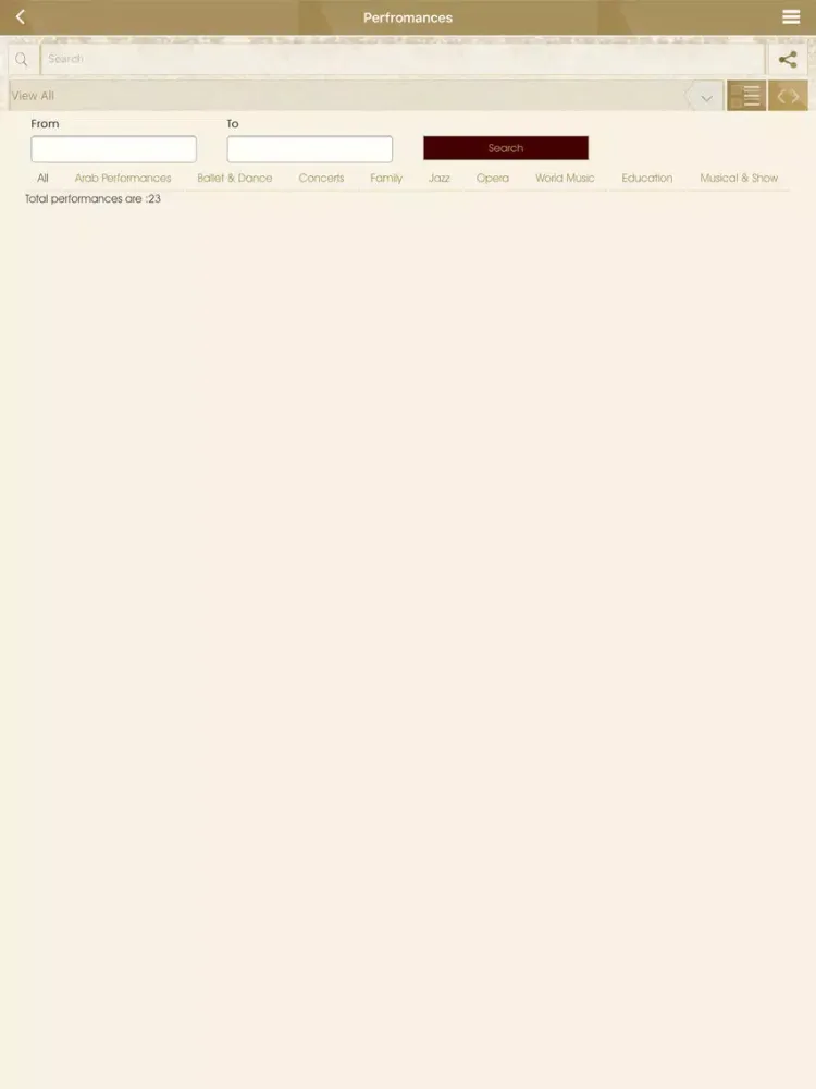 Captures d'écran de Royal Opera House Muscat iPad 