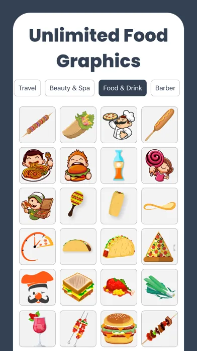 Menu Maker, Menu Templates應用截圖