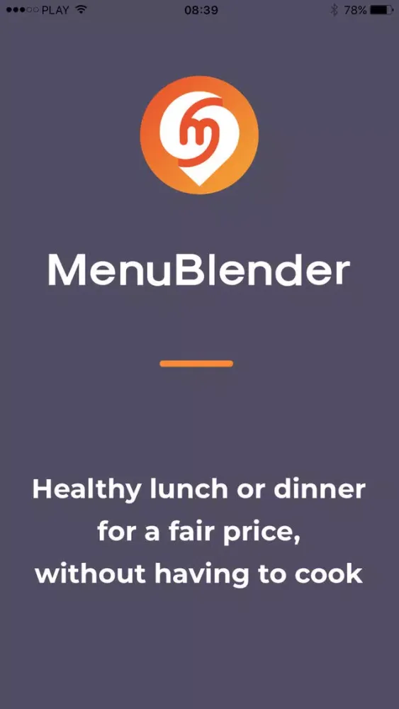 MenuBlender - food booking سکرین شاٹس