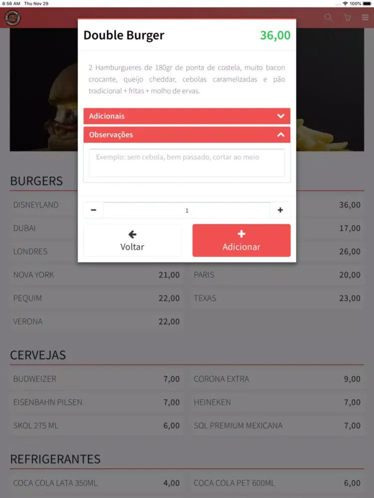 Box Burger iPad  Screenshots