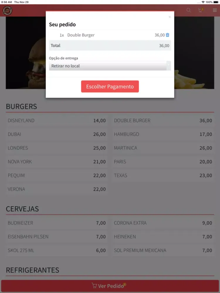 Box Burger iPad  Screenshots