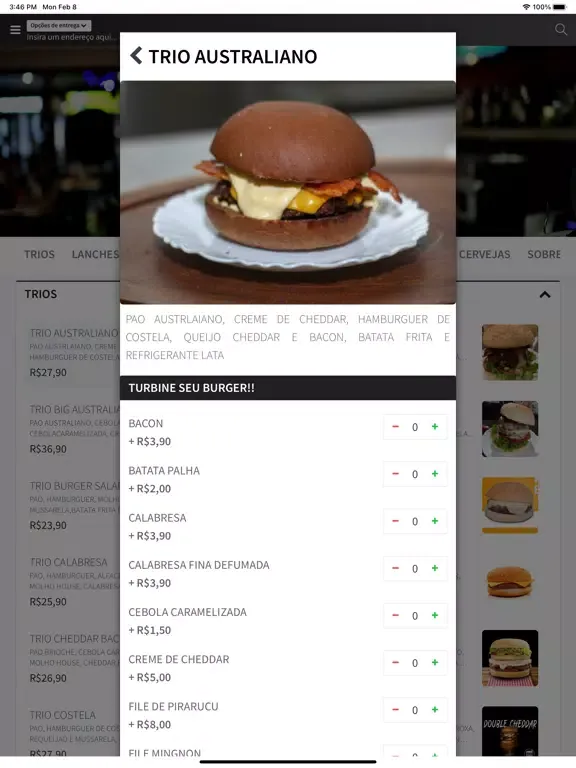 Burger House Hamburgueria iPad  স্ক্রিনশট