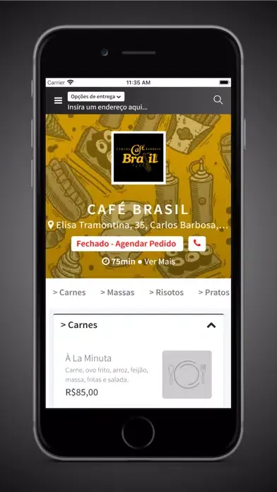 Café Brasil - Carlos Barbosa Ekran Görüntüleri