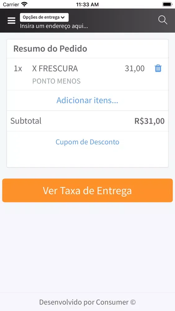 Capturas de pantalla de Caiçara Burguer