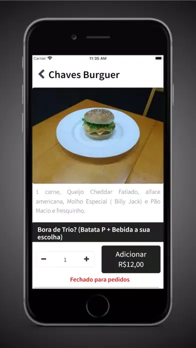 Chaves Burguer应用截图