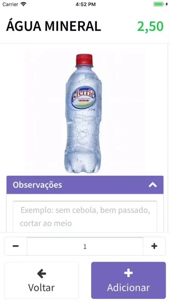 A Melhor Cantina应用截图