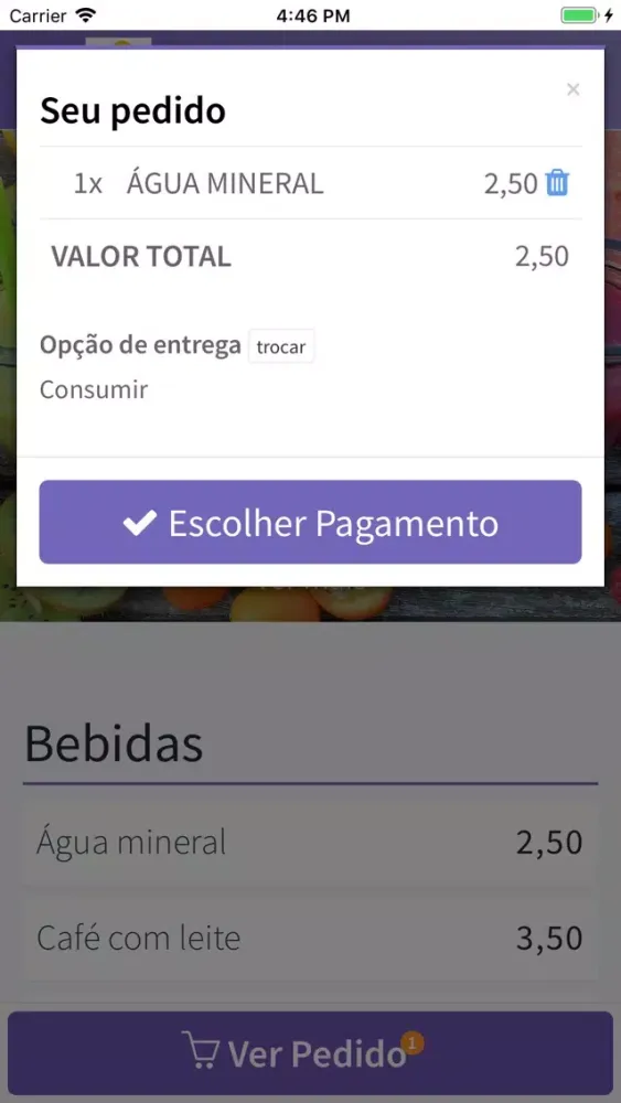 A Melhor Cantina应用截图
